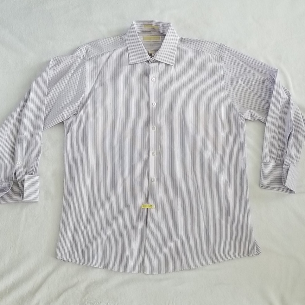 Michael Kors Long Sleeve Button Down Dress Shirt